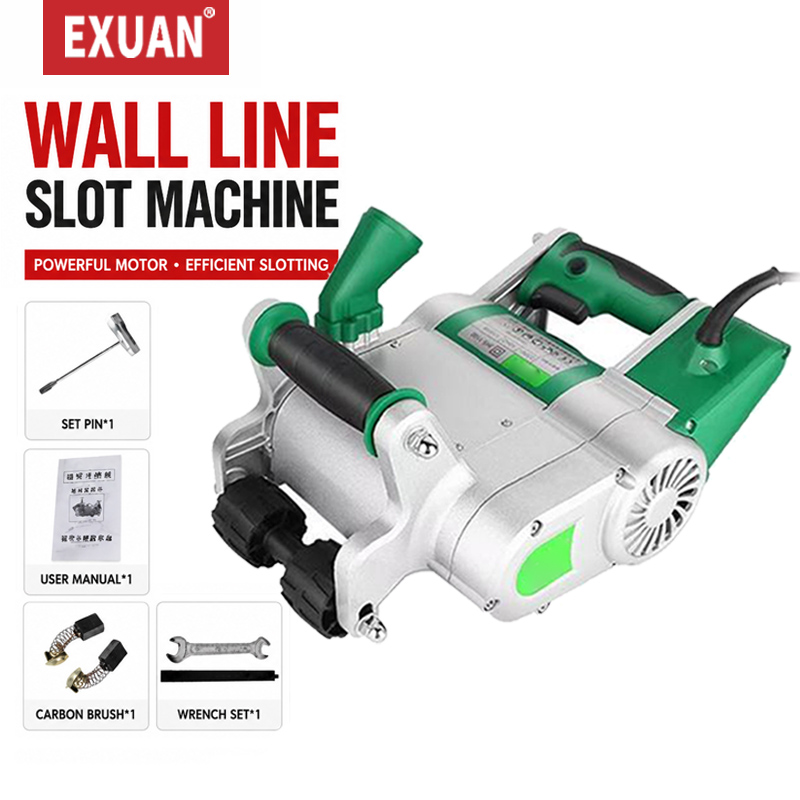 Electric Concrete Cutter - เครื่องเซาะร่องผนังไฟฟ้า 25/35 มม. สำหรับตัดคอนกรีต ตัดร่อง ตัดช่อง