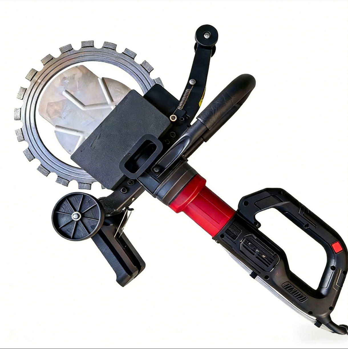 Electric Concrete Cutter - เครื่องตัดคอนกรีตแบบพกพาขนาด 320 มม. รุ่นใช้งานหนัก พร้อมใบเลื่อยวงแหวนใหม่ สำหรับตัดผนัง