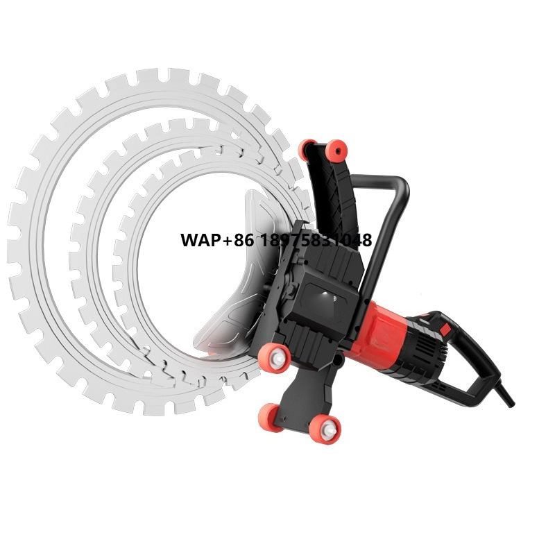 Electric Concrete Cutter - เลื่อยวงเดือนไร้ฝุ่นความถี่สูง เครื่องตัดผนังเปิดประตูและหน้าต่างแบบมือถือไฟฟ้ารุ่นใหม่ พร้อมเกียร์ตัดคอนกรีต