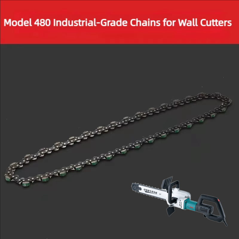 Electric Concrete Cutter - โซ่อุตสาหกรรมรุ่น 480 สำหรับเครื่องตัดผนังคอนกรีต BLCM1-500