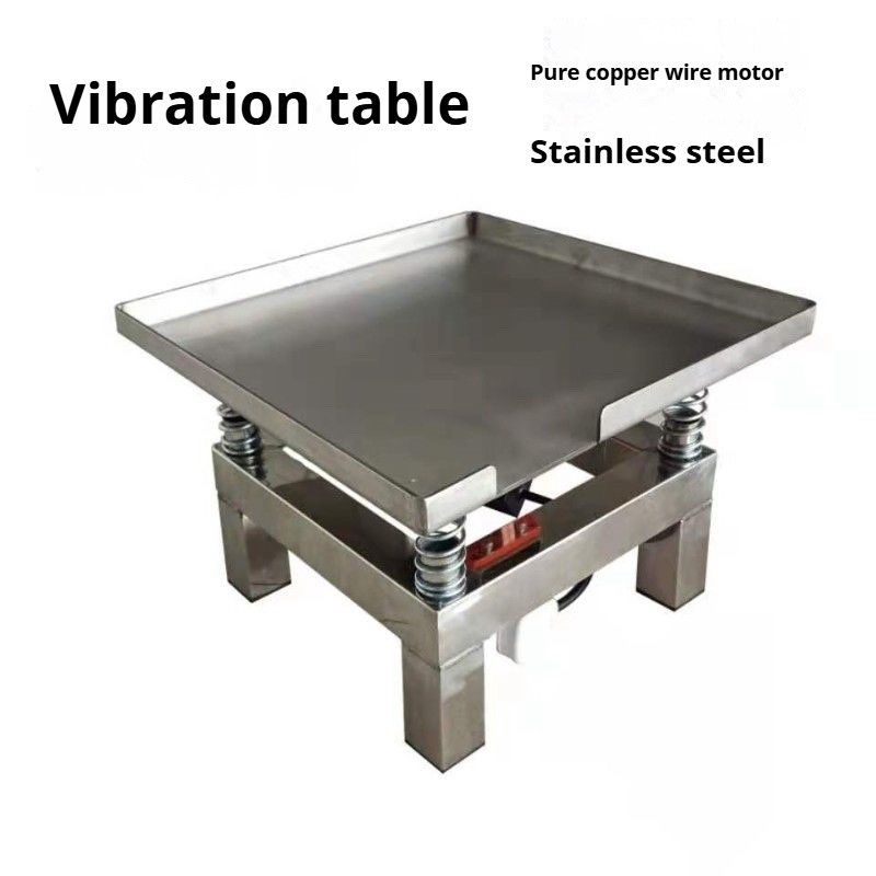 Concrete Vibrator - โต๊ะสั่นสะเทือน, โต๊ะสั่นสะเทือนคอนกรีตขนาดเล็ก, แท่นสั่นสะเทือนสำหรับทดสอบบล็อกปูนซีเมนต์, แท่นสั่นสะเทือนสแตนเลส
