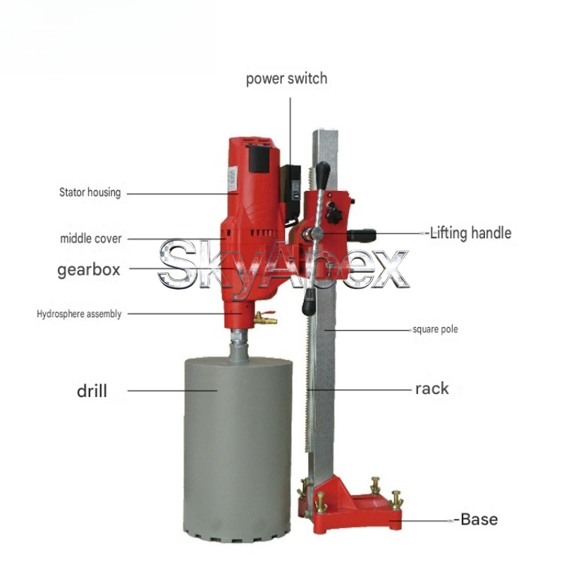 เครื่องเจาะคอนกรีต OB-305B สำห - Heavy Equipment Business บทวิจารณ์และราคา