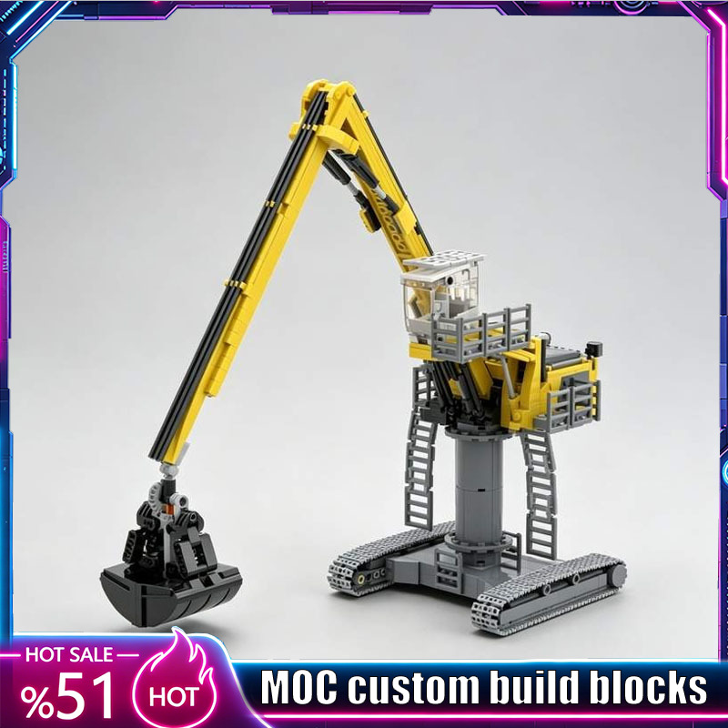 ชุดตัวต่อรถขุดขนาดใหญ่ 870 ชิ้ - Heavy Equipment Certificate บทวิจารณ์และราคา