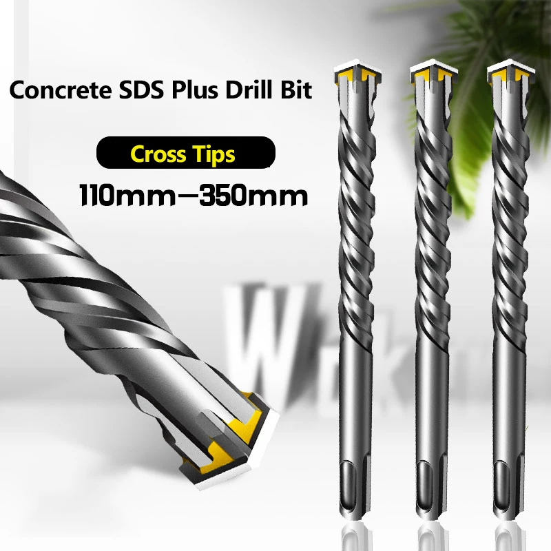 คอนกรีต SDS Plus เจาะ Bit Cros - Electric Concrete Cutter บทวิจารณ์และราคา