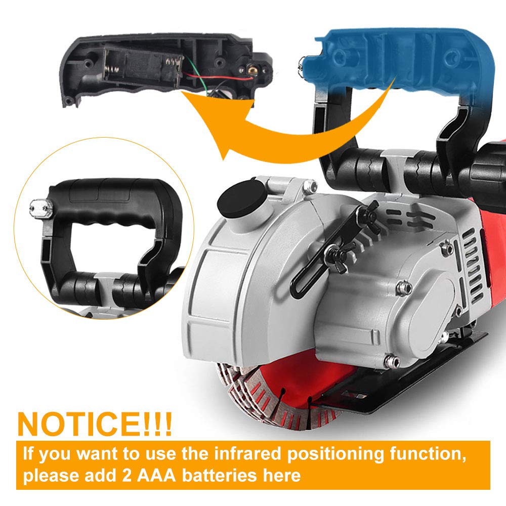 เครื่องเซาะร่องผนัง เครื่องตัด - Electric Concrete Cutter บทวิจารณ์และราคา