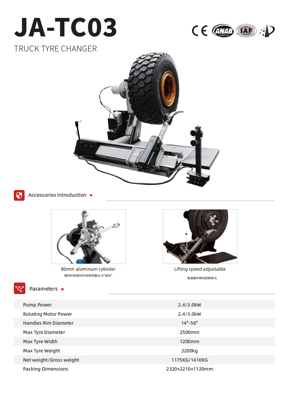 เครื่องเปลี่ยนยางรถบรรทุกอัตโน - Heavy Equipment For Sale บทวิจารณ์และราคา