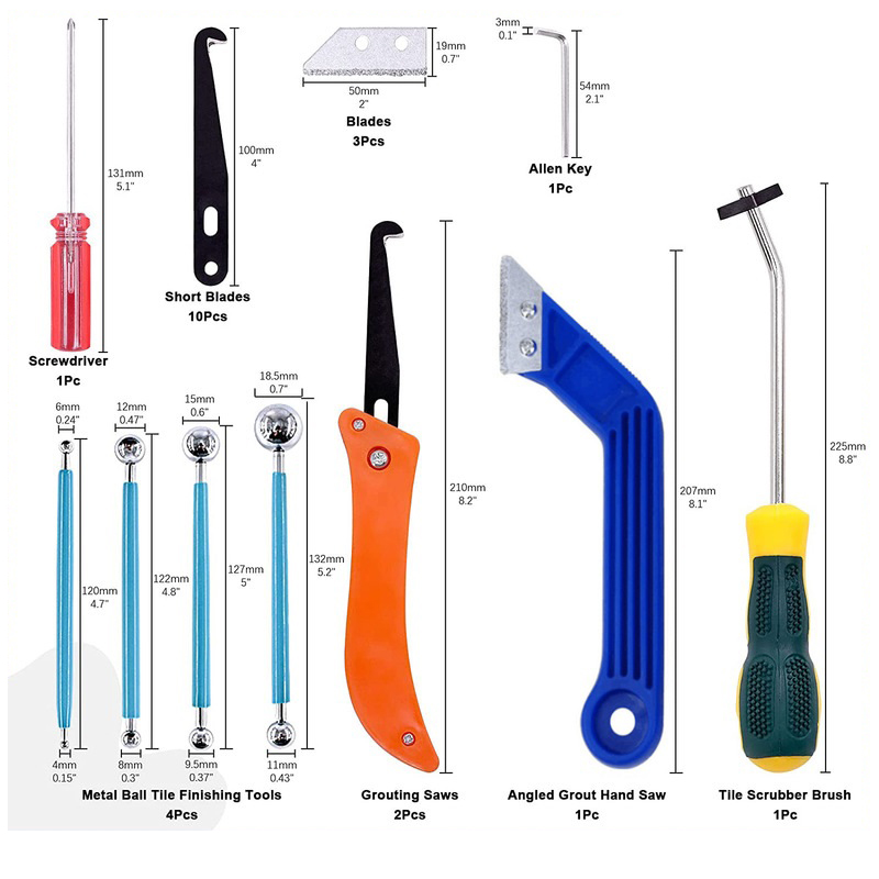Grout Removal เครื่องมือ 22 ชิ - Brick Cutting Saw บทวิจารณ์และราคา